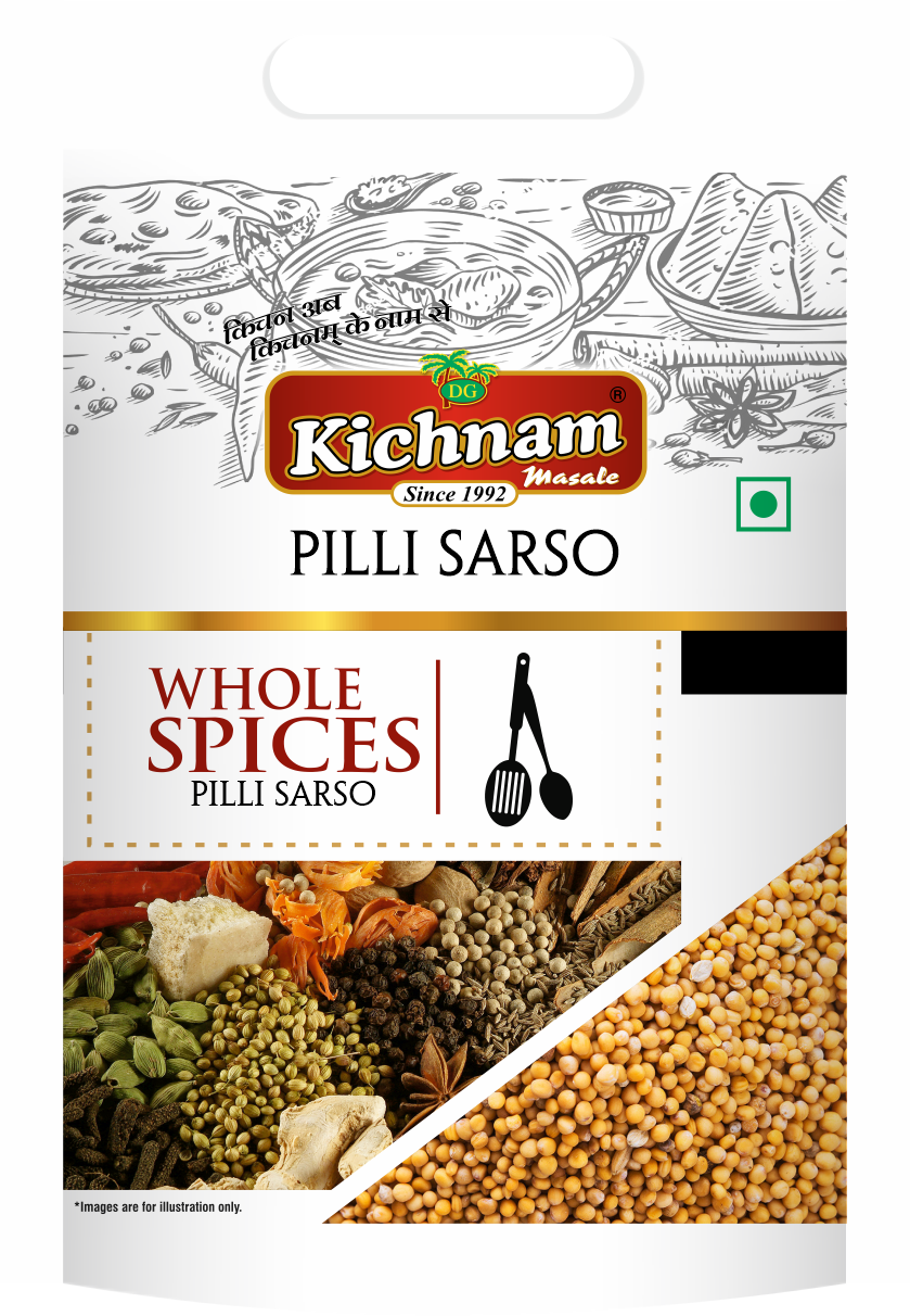 Kichnam Everyday Cooking Whole Spices Kit | Pack of 8